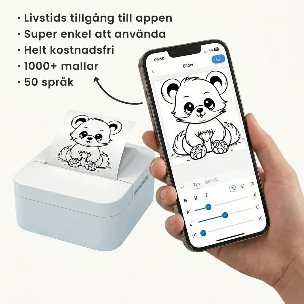 Printbuddy - Termisk skrivare