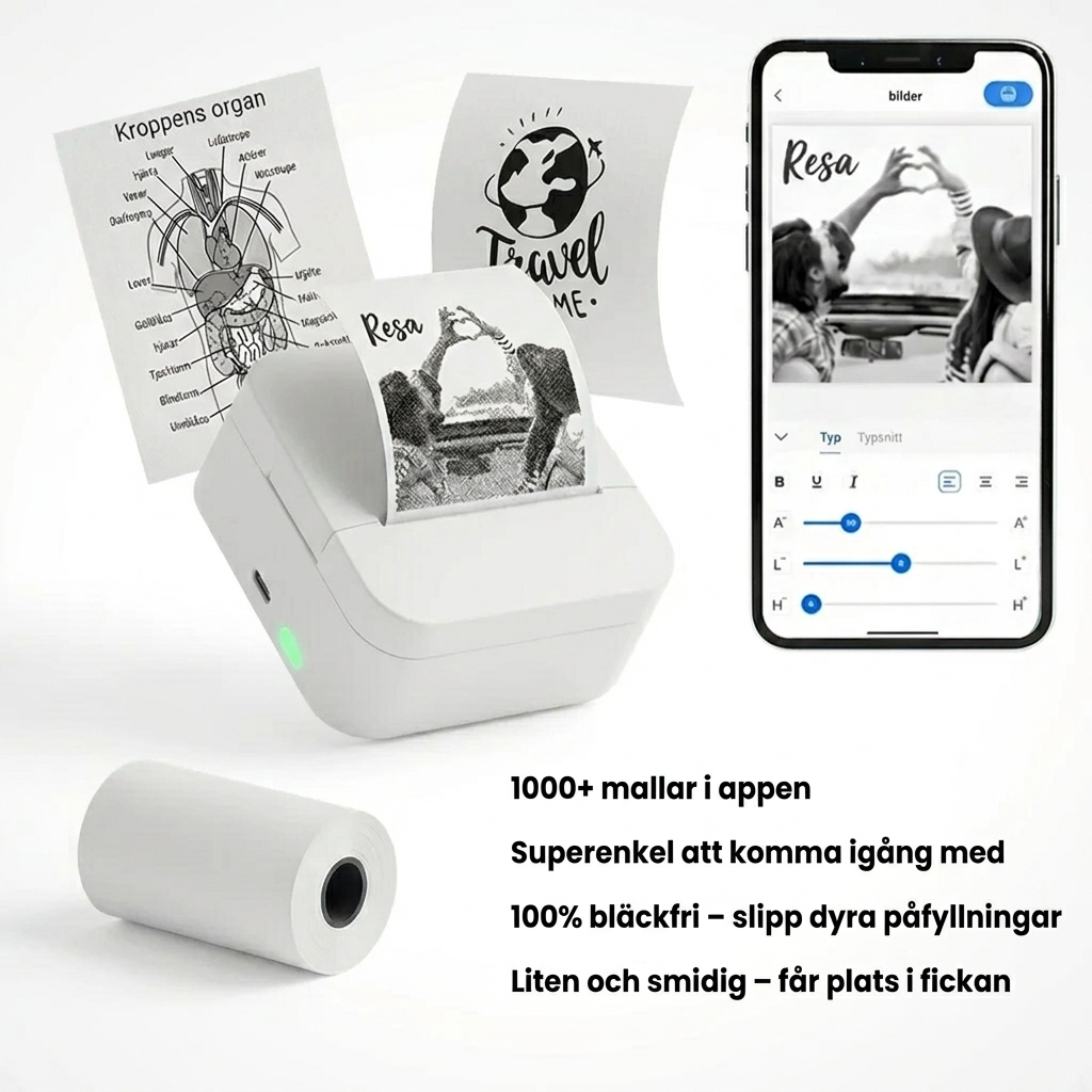 Printbuddy - Termisk skrivare